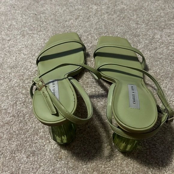 Charles & Keith Sandals - Green - EU 41 - Great condition - Picture 1 of 6